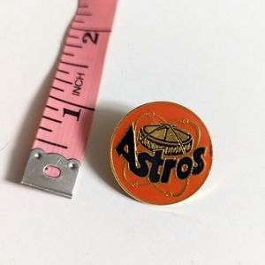 Houston Astros Retro Logo Pin